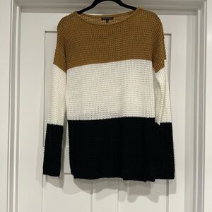 Color block sweater
